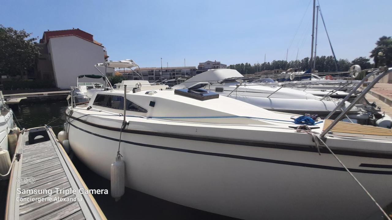 Nuit Insolite A Bord De L'Enata Un Voilier A Quai Sur La Marina De St Cyprien Saint-Cyprien  Exterior photo